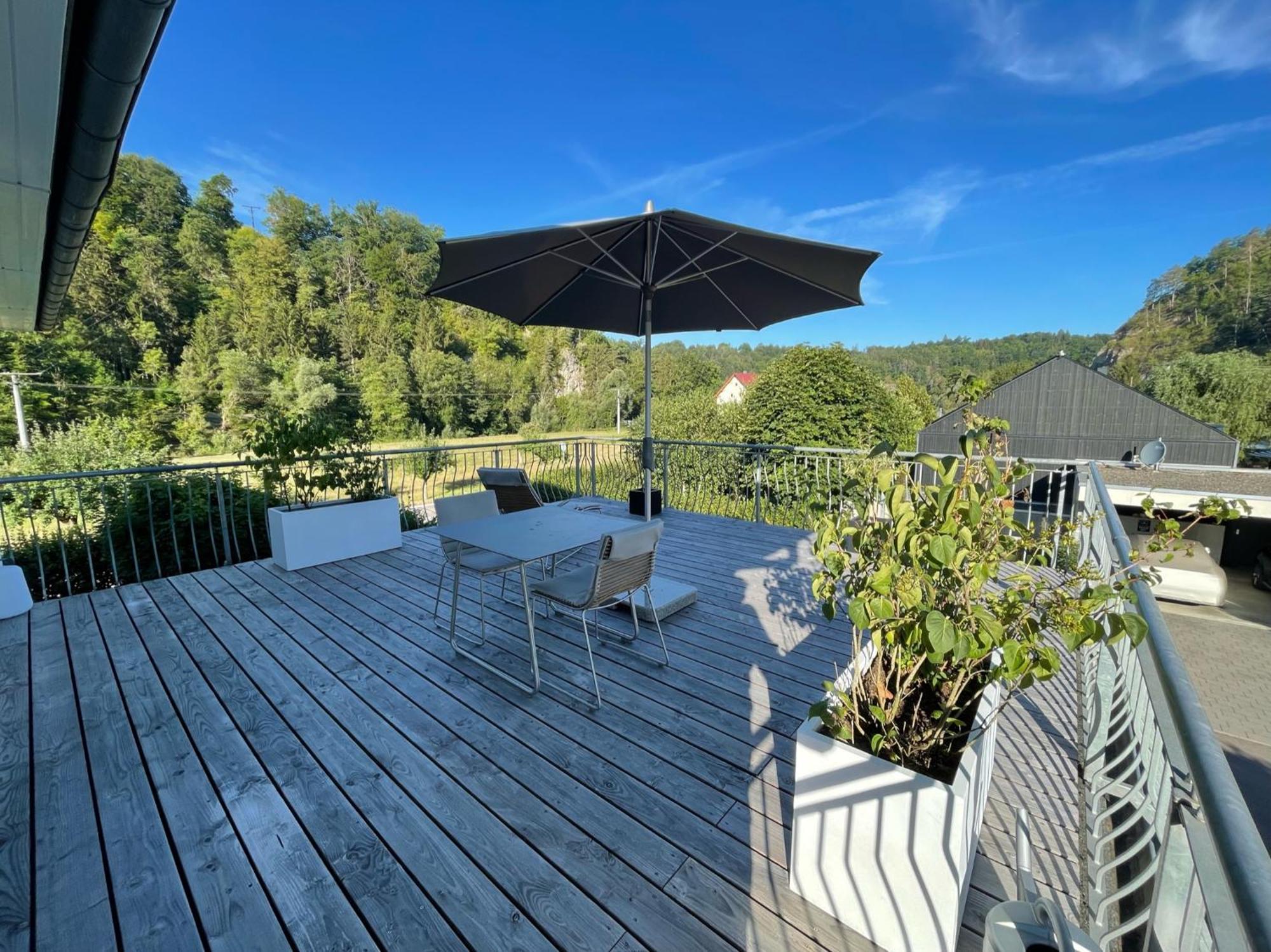 Ferienwohnung Ferien im Karlstal Haigerloch Exterior foto